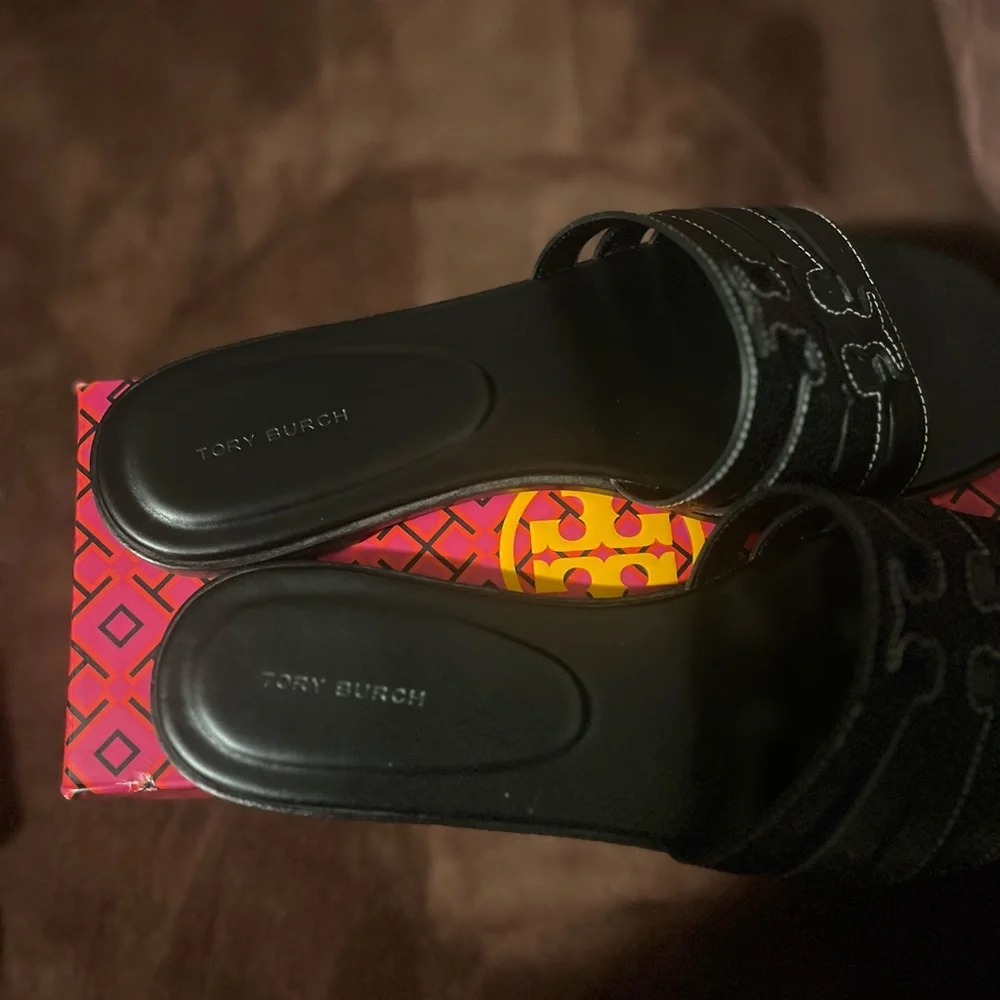 Tory Burch Ines Cage Slide - Picture 3 of 5